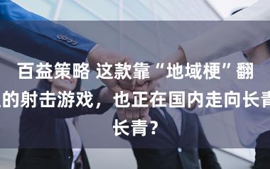 百益策略 这款靠“地域梗”翻红的射击游戏，也正在国内走向长青？