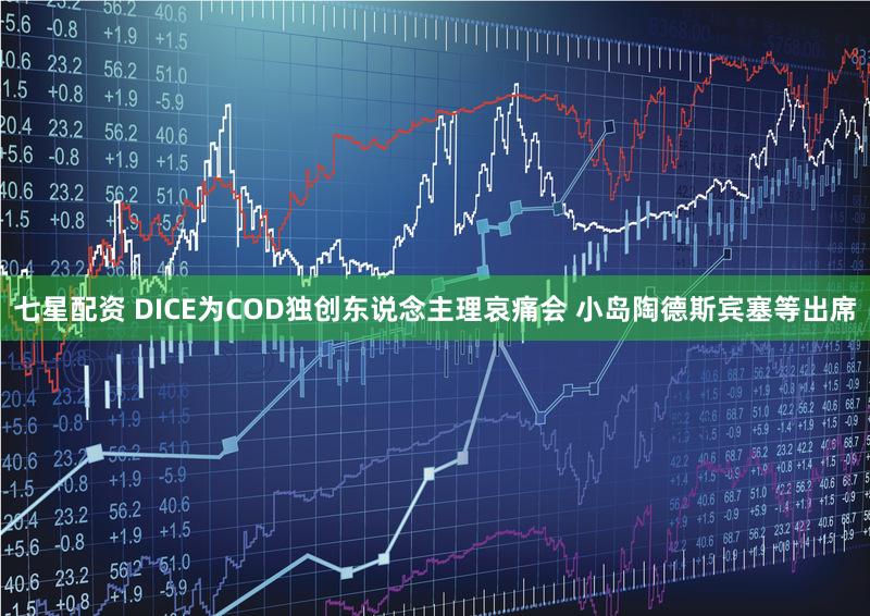 七星配资 DICE为COD独创东说念主理哀痛会 小岛陶德斯宾塞等出席