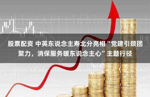 股票配资 中英东说念主寿北分亮相“党建引颈团聚力，消保服务暖东说念主心”主题行径