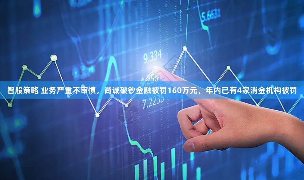 智股策略 业务严重不审慎，尚诚破钞金融被罚160万元，年内已有4家消金机构被罚