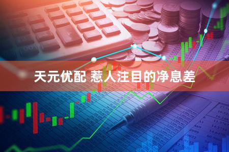 天元优配 惹人注目的净息差