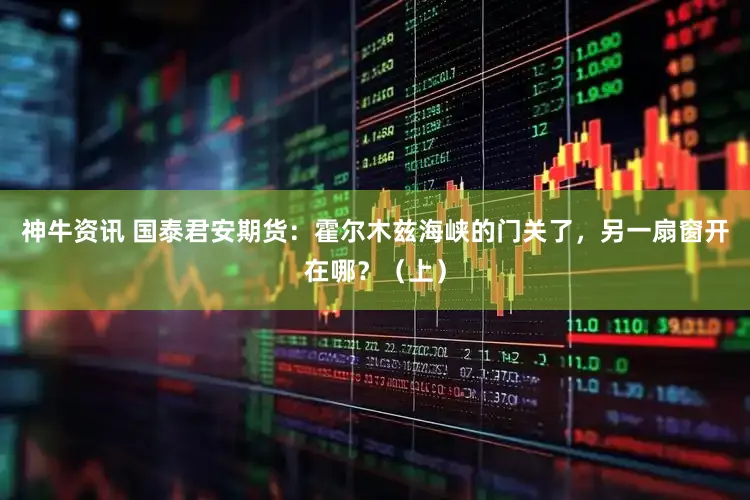 神牛资讯 国泰君安期货：霍尔木兹海峡的门关了，另一扇窗开在哪？（上）