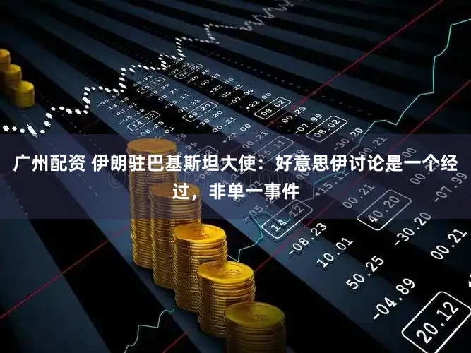 广州配资 伊朗驻巴基斯坦大使:好意思伊讨论是一个经过,非单一事件